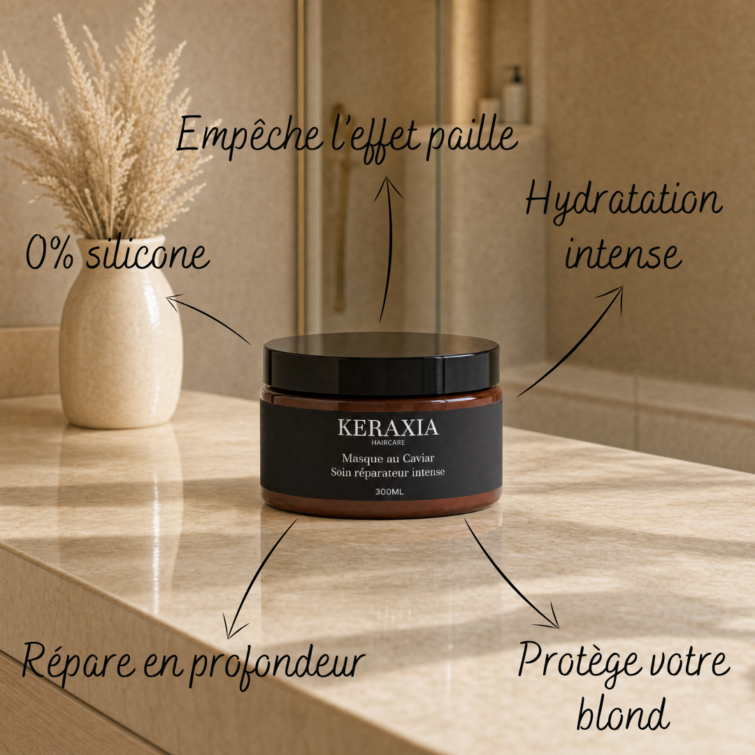 Masque réparateur au Caviar